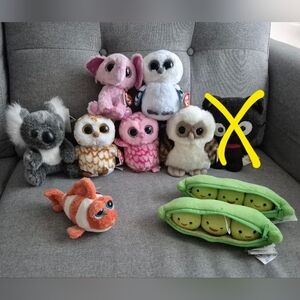 Plush Animal Toy Set - Multicolor